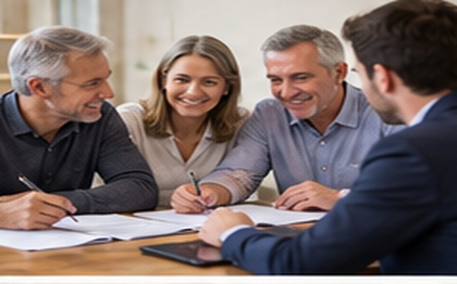 Emprest da famiglia ed amis cun contract cler